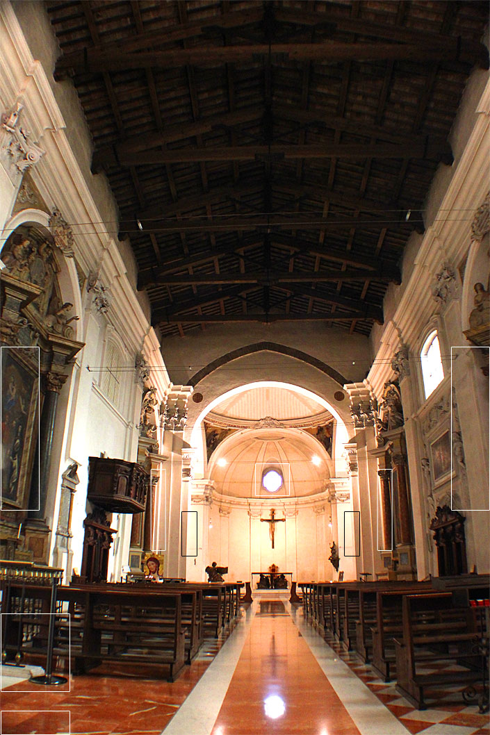 Basilica San benedetto interni