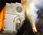Li Fauni Norcia Falò