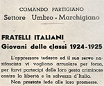 Partigiani Norcia Resistenza